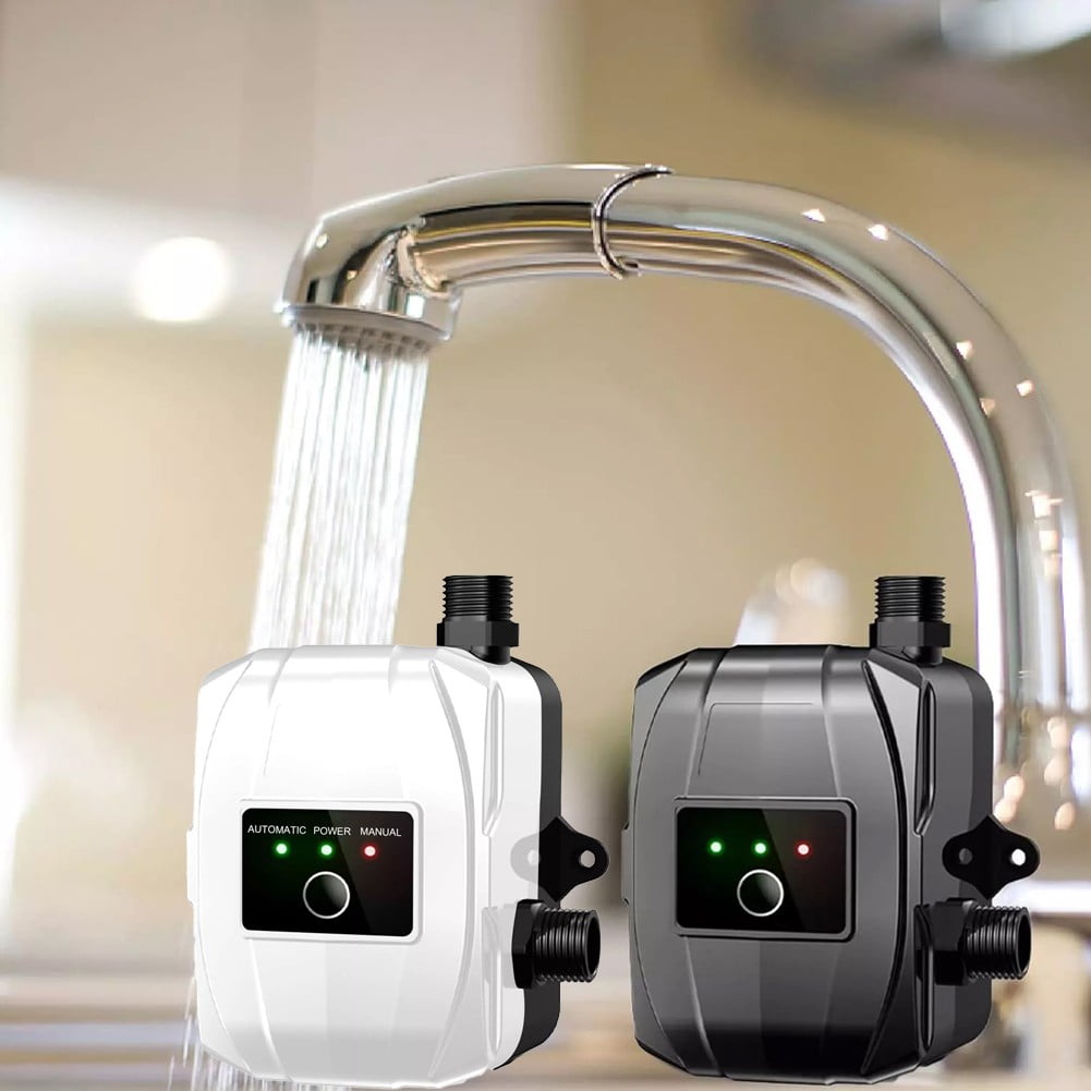 Booster Pump for Low Water Pressure Water Pump 24V 150W Auto Pressure Controller White