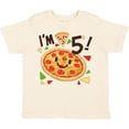 thumbnail image 3 of Inktastic I'm Five Pizza Birthday Party Boys or Girls Toddler T-Shirt, 3 of 5