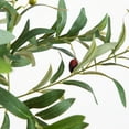 thumbnail image 3 of Nearly Natural 7ft. Artificial Minimalist Olive Tree in White Decorative Planter, 3 of 10