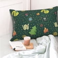 thumbnail image 4 of Salouo Camp In The Forest Pattern Pillow Cases,1PC Pillow Covers with Envelope Closure Decorative Pillow Case for Bed Couch,Pillows Not Included-20"x30", 4 of 6