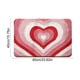 thumbnail image 3 of Corazón Decoraciones para el Hogar Corazón Impresión en Forma de Alfombra 40x60cm Faux Cachemire Poliéster Antideslizante Corazón en Forma de Alfombra para la Entrada Al Lado de la Cama, 3 of 6
