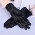 thumbnail image 2 of Gants de Conduite pour Femmes (Noirs), Respirants et Minces, 2 of 5