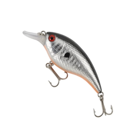 Topwater Crankbait Fishing Lure with Design and Colors for Bass and Predatory Fish in Lakes Rivers Reservoirs 2 Pack Metal Hard Bait