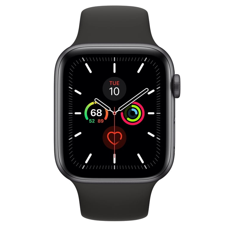 Apple, Watch Series 5, 44 inch, Space Gray with Black Sport Band