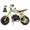 Yellow, variant on 50cc Gas Powered Mini Dirt Bike, 2-Stroke Engine with 50:1 Fuel Mix, Pull Start Off-Road Motorcycle, Rear Disc Brake, Up to 20 MPH, 160 lbs Capacity, Ages 13+