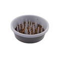 thumbnail image 1 of Cuenco para perros Dexas Slow Feeder, 6 tazas, gris, para la salud, 1 of 3