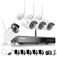 thumbnail image 4 of SANNCE 8CH 1080P WIFI CCTV System HDMI NVR 4PCS 2.0 MP IR Outdoor P2P Home Wireless IP Camera Security System Surveillance Kit NO Hard Drive Disk, 4 of 12