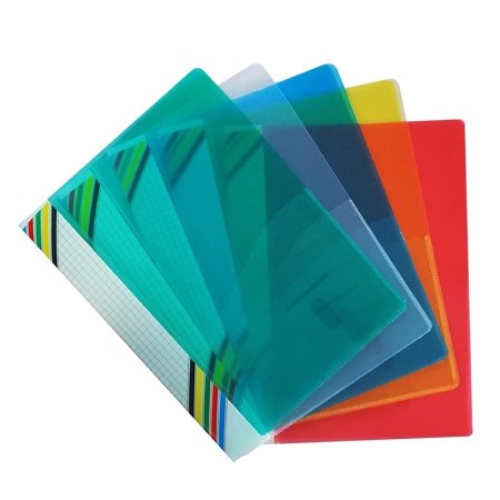 Shining Zon A4 Size Transparent Report File Folder With Plastic Clip For Certificates, Office Documents, Reports, Page Holder, Presentation (Pack Of 100 Files)