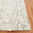 thumbnail image 3 of SAFAVIEH Abstract Ethelyn Solid Area Rug, Gray/Ivory, 6' x 6' Square, 3 of 10