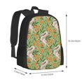 thumbnail image 2 of Balery Snake And Floral Backpack for Men and Women - Durable 600D Oxford Cloth -Large Capacity, Water-Resistant School, Travel, and Hiking Bag, 2 of 9