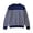 Navy, variant on Womens Fall Fashion 2022! QLEICOM Sweaters for Women, Fashion Women's Round- Neck Stripe Splicing Recreational Knitting Sweater Long Sleeve Tops On Clearance