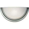 thumbnail image 2 of Nuvo Lighting 62951 - 1 Light Brushed Nickel Opal Glass Shade Wall Sconce Light Fixture (60-2951), 2 of 2