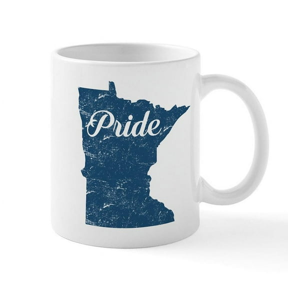 CafePress - Minnesota Pride Mug - 11 oz Ceramic Mug - Novelty Coffee Tea Cup