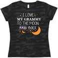 thumbnail image 3 of Inktastic I Love My Grammy To The Moon and Back Women's T-Shirt, 3 of 5