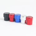 thumbnail image 1 of 4Pcs/1Set Caps Airdust Waterproof Valve Caps Car Wheel Tires Auto Accessories Stems Covers Auto Styling Dustproof Caps 3 StylesSilver5 He Qiyong unisex, 1 of 1