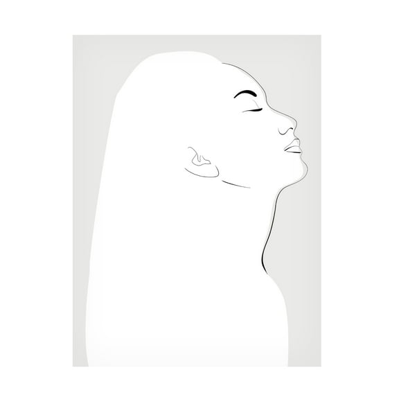 Canvas Wall Art - Rosana Laiz Blursbyai 'Orli portrait' Wall Art for Living Room, Bedroom, or Office Décor by Trademark Fine Art - 14 x 19 Inches