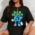 thumbnail image 1 of Playera de Mujer 100% Algodón Talla 6-7 - Diseño de Meme Gamer "Cerebro de Pasta" para Niños Divertido, 1 of 7