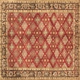 thumbnail image 1 of Ahgly Company Indoor Square Persian Brown Traditional Area Rugs, 4' Square, 1 of 4