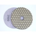 thumbnail image 1 of 4" Shine-Plus Honeycomb Dry Diamond Polishing Pads 3000 grit - 10 pc, 1 of 1