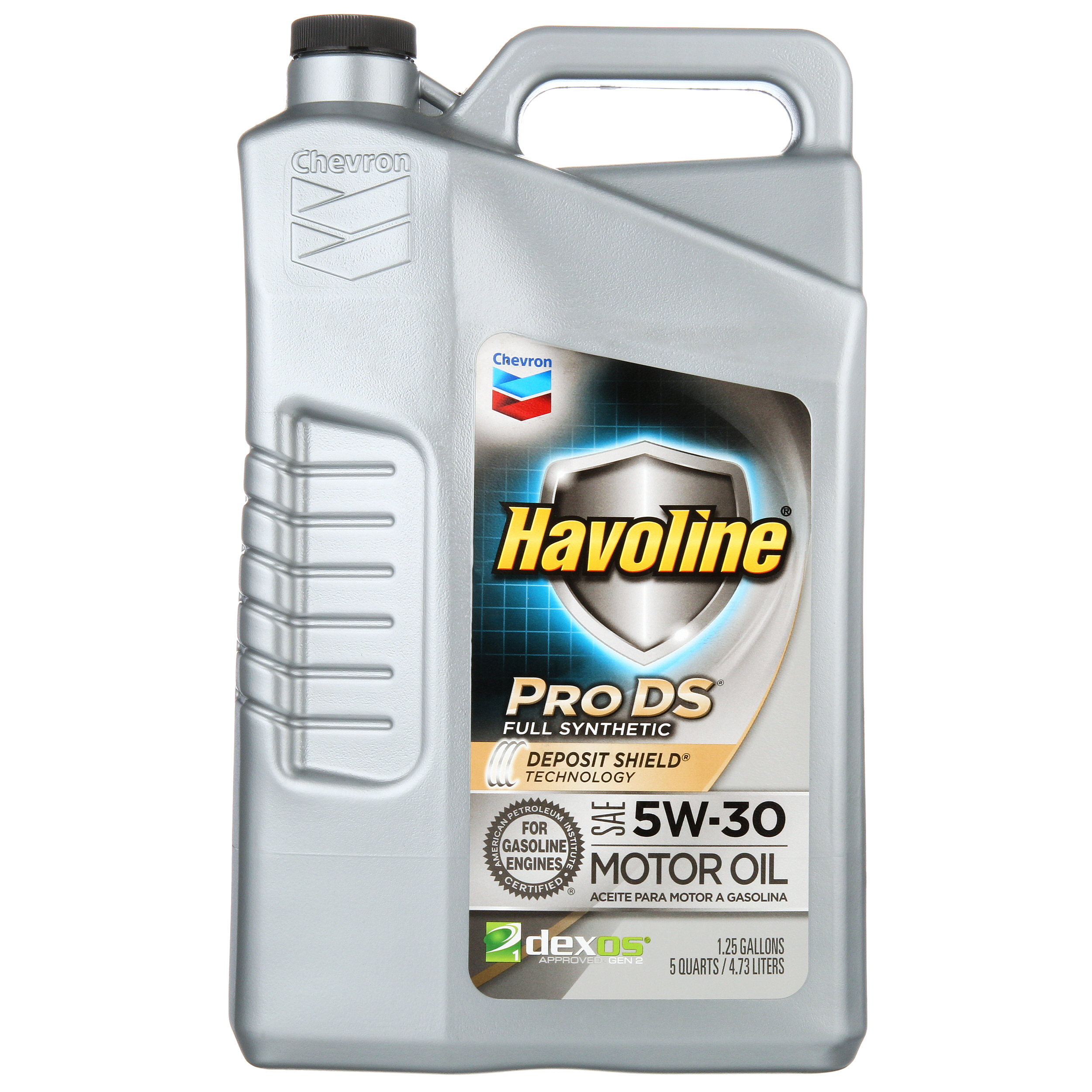 Chevron Havoline Pro-DS Synthetic Motor Oil 5W-30, 5 quart - image 4 of 7