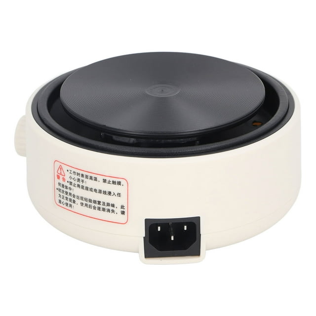 Electric Hot Plate, 360 Deg Heating Countertop Single Portable Electric Stove Multifunction Efficient Safe Compact Stove 2 Temperature Setting For Home Dorm Office