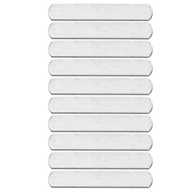Weighted Vest Steel Plates for Exercising Use Silver Color Compact and Portable 10 Pcs