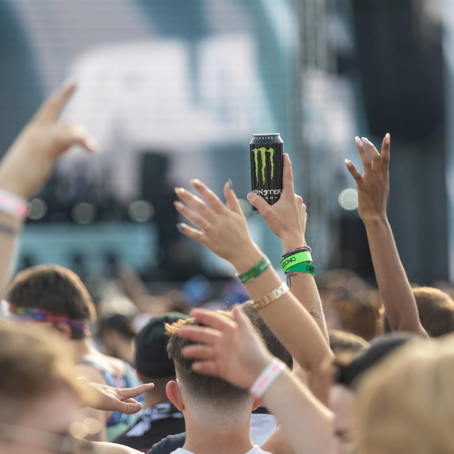 MONSTER ENERGY Green, canette de 473 mL