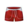 thumbnail image 3 of WREESH Men'S Large Quick Dry Flat Angle Solid Beach Bathing Trunks, 3 of 4