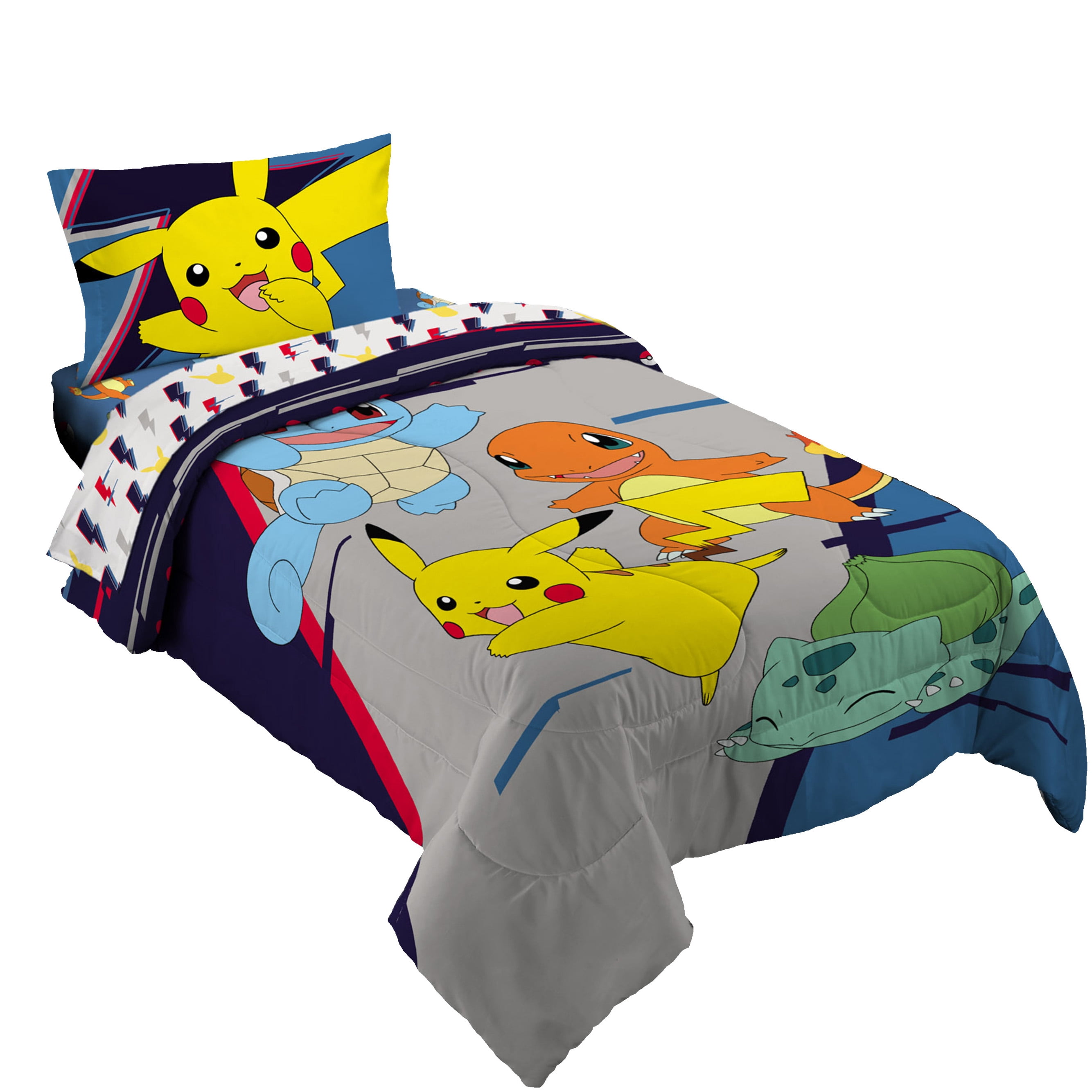 Jay Franco Teenage Mutant Ninja Turtles Full Bed Set, Green Bricks