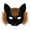 Brown1, variant on Halloween Fursuit Kitty Fox Mask,Realistic Fox Cat Mask,Furry Foxy Masks Therian Costume for Animal Role-Play Party