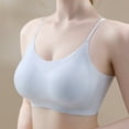 thumbnail image 3 of Seamless Ultra Thin Bras for Women Summer Ice Silk Lift Up Bra Adjustable Straps Breathable Daily Bra, 3 of 8