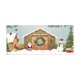 thumbnail image 3 of Feliz Navidad Navidad El Fondo Fiesta De Navidad Papá Noel Fotografía Navidad Puerta De Garaje Fondo Decoración Para Fiestas 7 * 16 Pies., 3 of 3