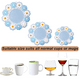 thumbnail image 3 of Posavasos de silicona para bebidas, alfombrillas de silicona antideslizantes, posavasos aislados que protegen los muebles de daños, 3 of 5
