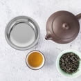 thumbnail image 2 of ColoMX Soportes para bolsas de té de acero inoxidable, bandeja de goteo para Infusor de té, contenedor para bolsas de té, taza de descanso, accesorios para cocinas caseras, 6 uds., 2 of 7