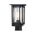 thumbnail image 6 of Elegant Lighting Melvale 7 inch Outdoor Pendant in Black, 6 of 7