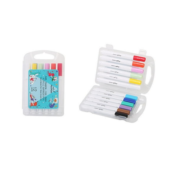 TIELUTT Painting Supplies for Kids Versatile Marker Pens for Indoor Crafting on Various Arts and Crafts for Kids Ages 2-4 Jewelry Washable Markers for Toddlers Travel for Toddlers Reshoeven8r