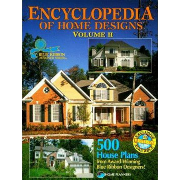Pre-Owned Encyclopedia of Home Designs: 500 House Plans from Award-Winning Blue Ribbon Designers (Blue Ribbon Designer Series) (Paperback) 1881955362 9781881955368