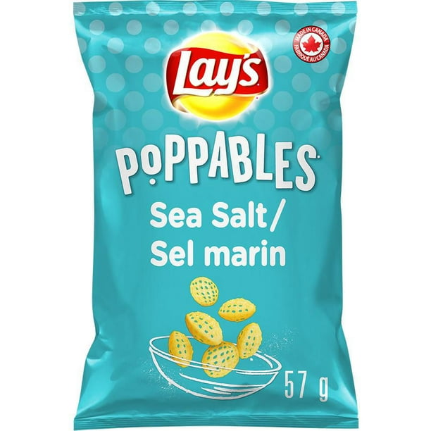 Lay’s Poppables Sea Salt flavoured potato snacks, 57g Walmart.ca