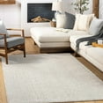 thumbnail image 7 of Hauteloom Neutral Collection Horsley Living Room, Bedroom Area Rug - Modern Abstract Striped Boho - Shaggy High Pile - Beige, Gray - 9' x 12', 7 of 7