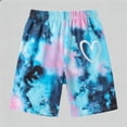 thumbnail image 7 of RMGVDSD Girls Summer Outfits 2 Piece Short Set Graphic Heart Print T-Shirt Short Sleeve Tops And Shorts Set Soft Cute Clothing For Little Big Girls 6-7 Years, 7 of 7