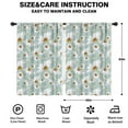thumbnail image 2 of Blackout Kids Curtains,Light Blue Daisy Flower Pattern Childrens Insulated Curtains Set Of 2,Bedroom Essentials,Toddler Room Decor 42"x63", 2 of 5