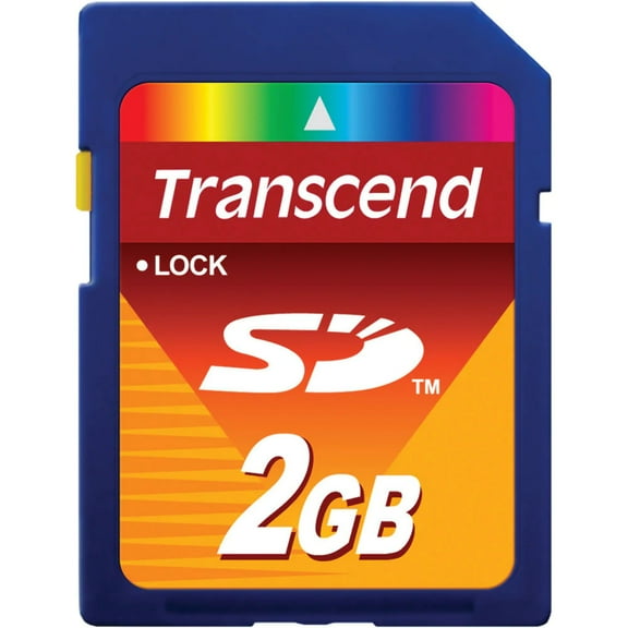 Transcend 2GB SD Flash Memory Card