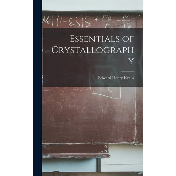 Essentials of Crystallography (Hardcover)