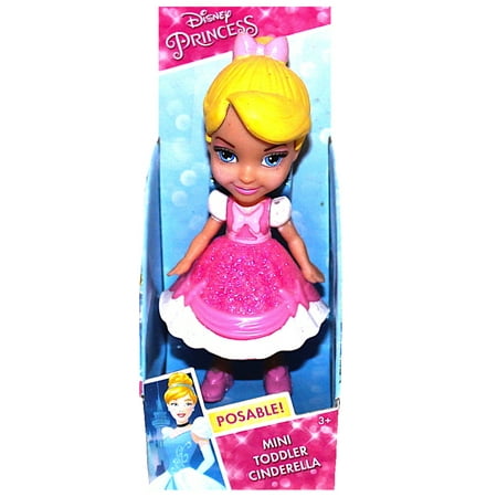 Cinderella Pink Dress Disney Princess Mini Toddler Doll 3