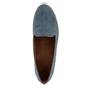 Aerosoles Women's Betunia Loafer, Blue Jean Textured Faux Leather, 6.5W