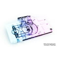 thumbnail image 2 of Alphacool Eisblock Aurora GPX-N GPU Water Block & Backplate, RTX 3070 Ventus, Plexi, 2 of 3