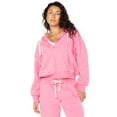 thumbnail image 2 of Celebrity Pink Women's Zip Front Hoodie, Sizes XS-4X, 2 of 6