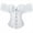 White, variant on Corset Rockabilly Women Lace Off Shoulder Bustier Wine Red S