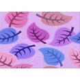 thumbnail image 1 of Ahgly Company Indoor Rectangle Patterned Bright Lilac Purple Area Rugs, 5' x 7', 1 of 6