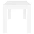 thumbnail image 2 of vidaXL Dining Table White 140x74.5x76 cm Engineered Wood, 2 of 3